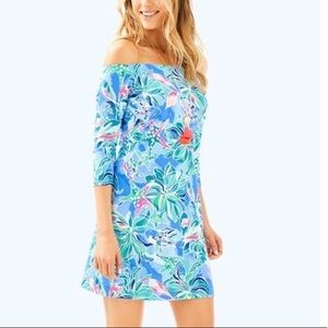 NWOT Lilly Pulitzer Laurana off the shoulder dress